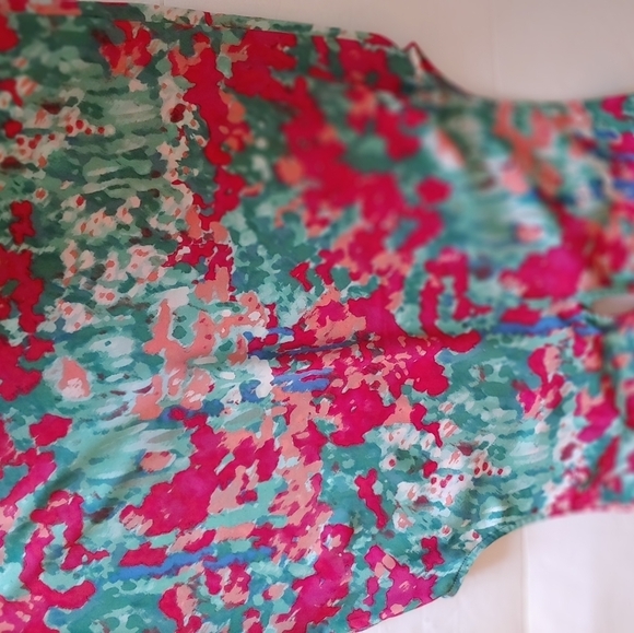 Talbots Floral Top MP - Picture 6 of 7